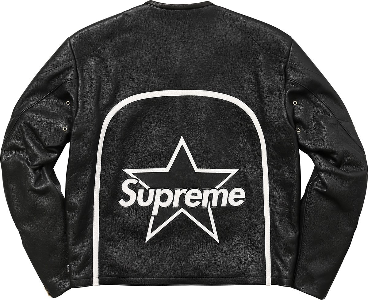 Supreme®/Vanson® Leather Star Jacket view 8